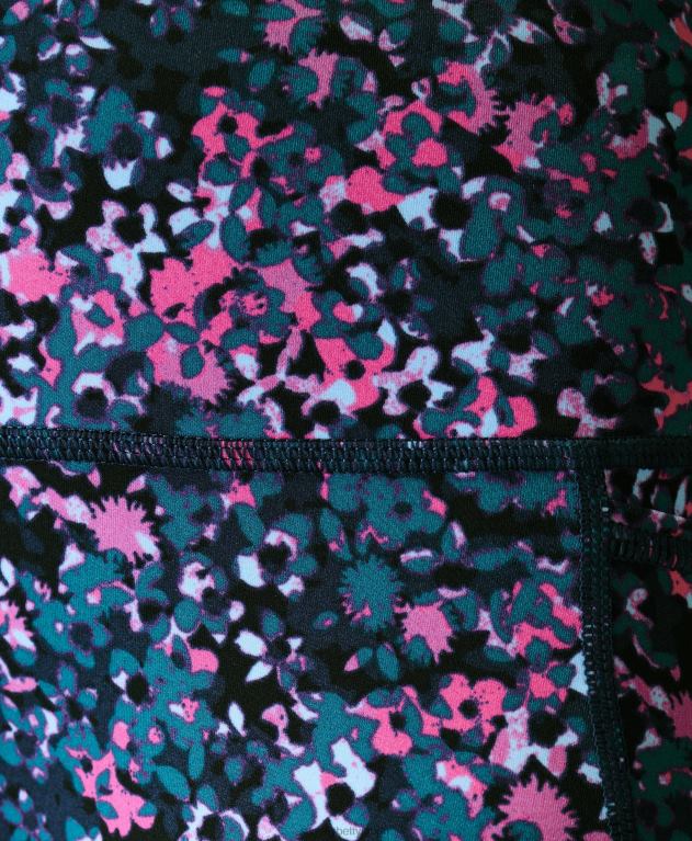 Sweaty Betty 女性 パワー 7/8 ワークアウト レギンス L4RHF19 衣類 ピンクの花びらを散りばめたプリント