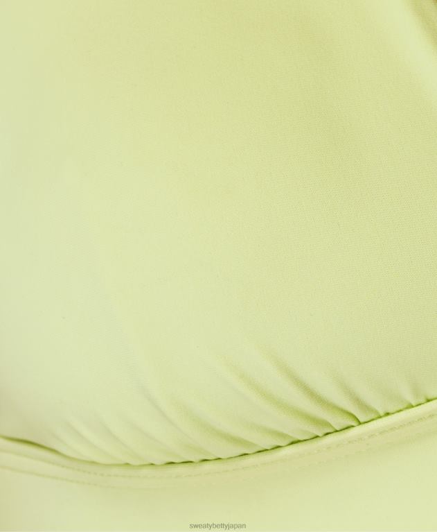 Sweaty Betty 女性 ペニンシュラ エクストラ ライフ ビキニトップ L4RHF439 衣類 ポメログリーン