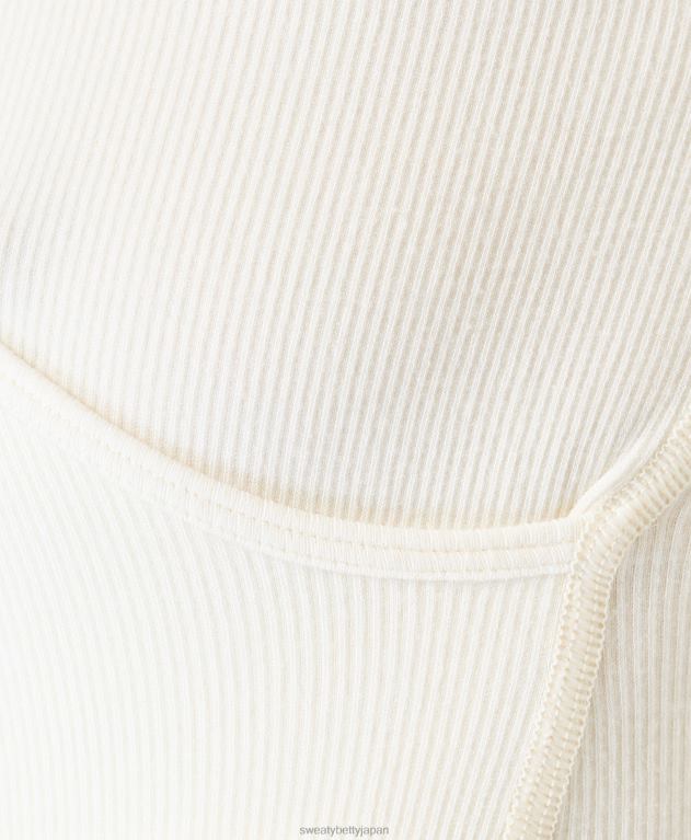 Sweaty Betty 女性 マインドフルシームレスラップ長袖トップ L4RHF451 衣類 リリーホワイト