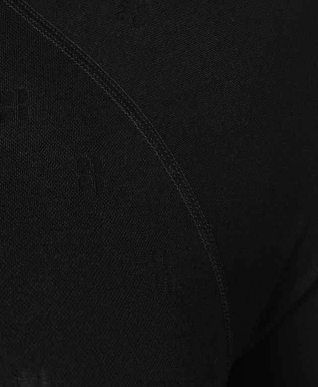 Sweaty Betty 女性 モーダルドット ハイネック ジャカード ベースレイヤー トップ L4RHF485 衣類 黒