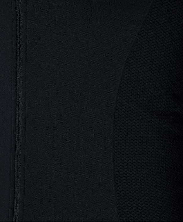 Sweaty Betty 女性 アスリート ダブルウェイト シームレス トレーニング ジップアップ L4RHF537 衣類 黒