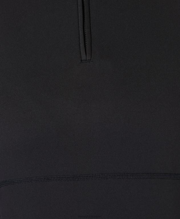 Sweaty Betty 女性 サーマ ブースト ランニング ハーフジップ L4RHF544 衣類 黒