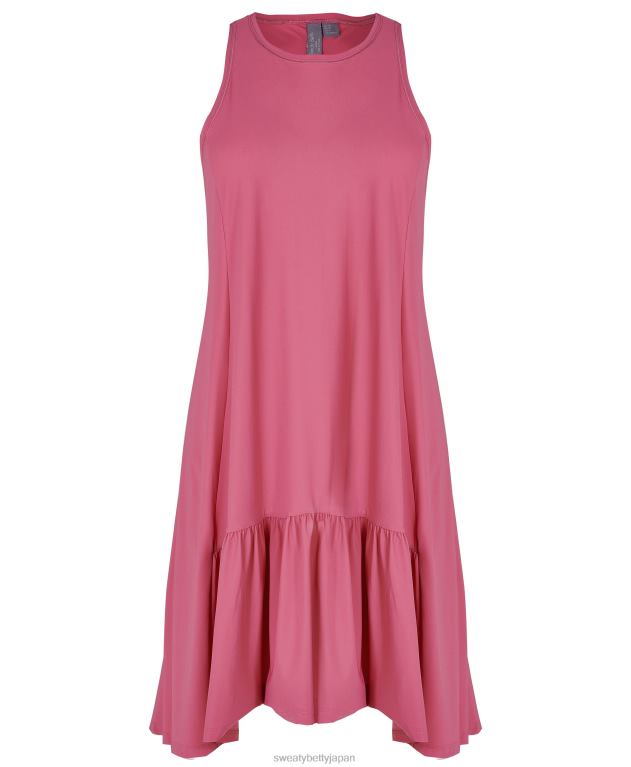 Sweaty Betty 女性 エクスプローラークラブ ミニドレス L4RHF577 衣類 アンビエントピンク