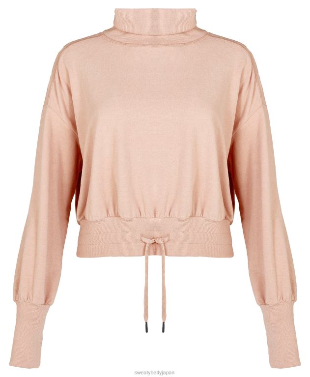 Sweaty Betty 女性 メロディラックスフリースプルオーバー L4RHF650 衣類 デコベージュ