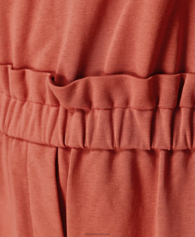 Sweaty Betty 女性 ハーロウタイバックロンパース L4RHF735 衣類 コッパーピンク