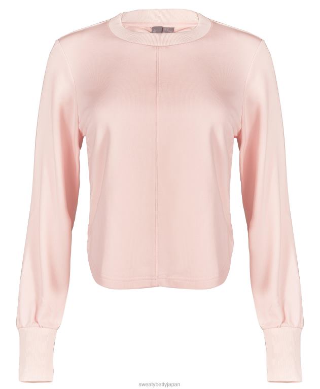Sweaty Betty 女性 リファインシャーリングプルオーバー L4RHF744 衣類 フレンチピンク