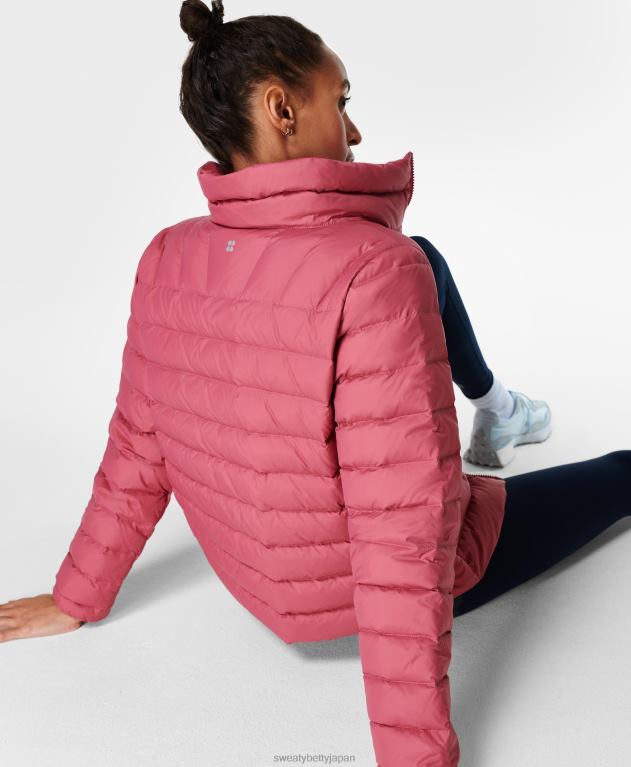 Sweaty Betty 女性 パスファインダーパッカブルジャケット L4RHF762 衣類 アドベンチャーピンク