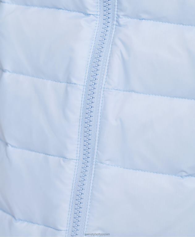 Sweaty Betty 女性 パスファインダーパッカブルベスト L4RHF784 衣類 ブリーズブルー