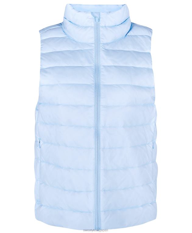 Sweaty Betty 女性 パスファインダーパッカブルベスト L4RHF784 衣類 ブリーズブルー