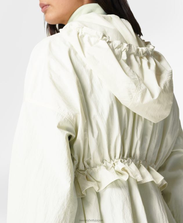 Sweaty Betty 女性 フリーフォールショートパーカージャケット L4RHF835 衣類 リリーホワイト