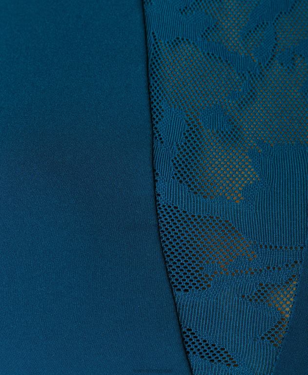 Sweaty Betty 女性 エアリアルメッシュワークアウトブラ L4RHF901 衣類 巨大な青